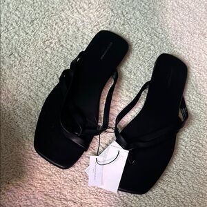 Banana Republic Women's Black Strappy Sandals